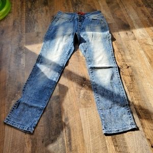 Gently Worn Zana Di Ladies Denim Jeans Size 6P.